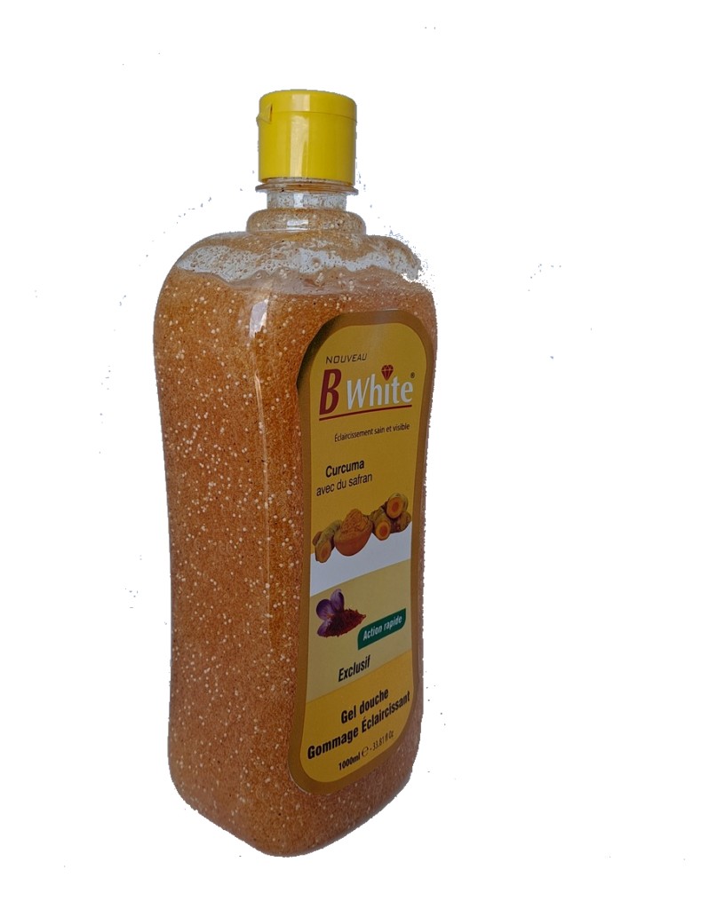 Lot Gel Douche éclaircissant SUCCÈS WHITE + Huile éclaircissante - 1L + 125ml - Naturel à Base De Plantes - Neuf